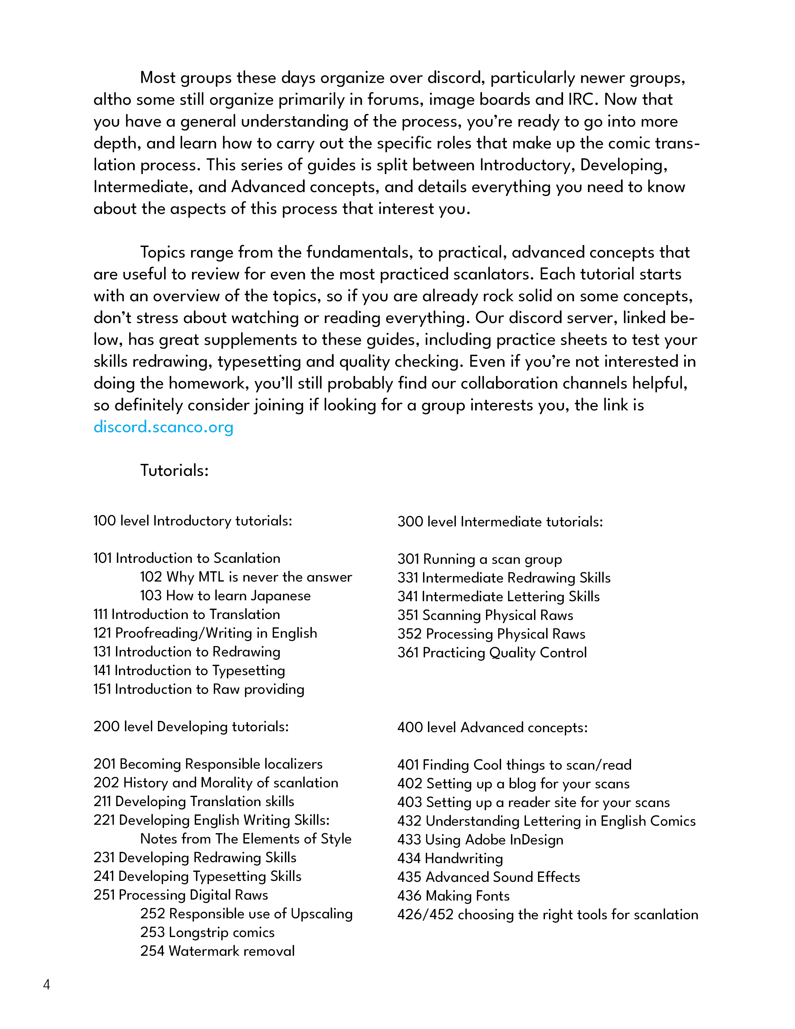 Read The Scanco. Scanlation Guide Manga Online