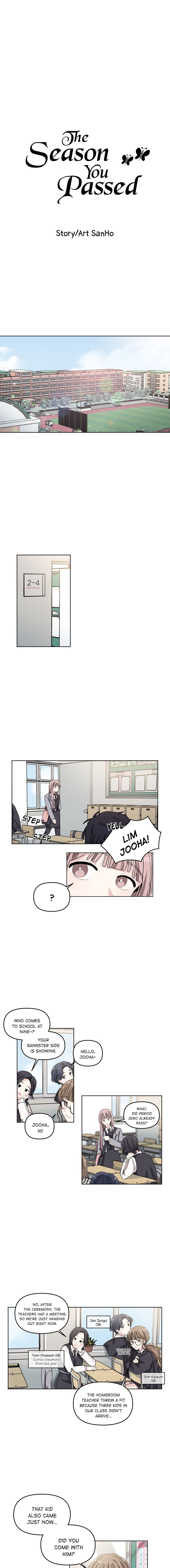 Read The Season You Passed Manga Online