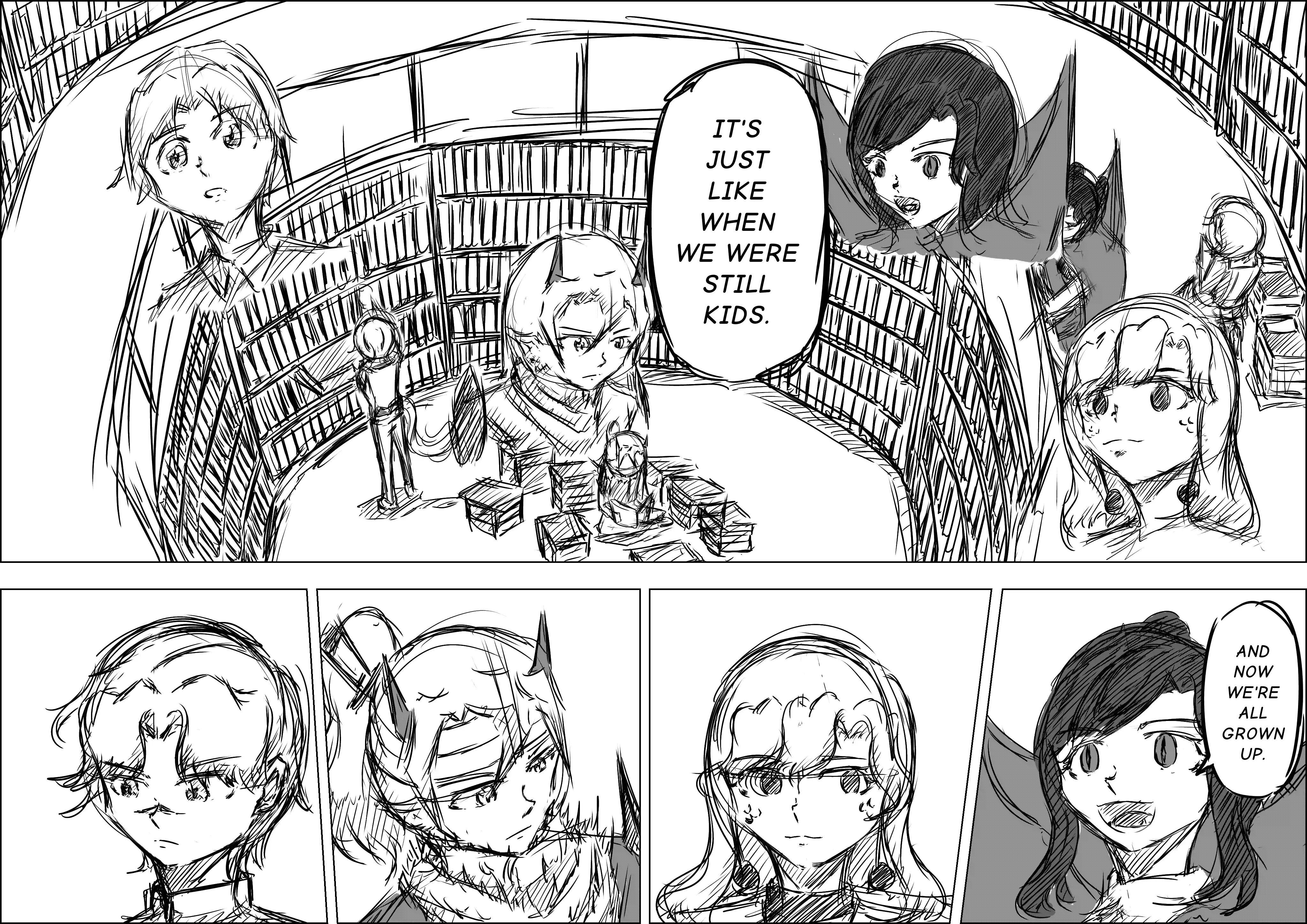 Read The Secret of Darkness Garden Manga Online