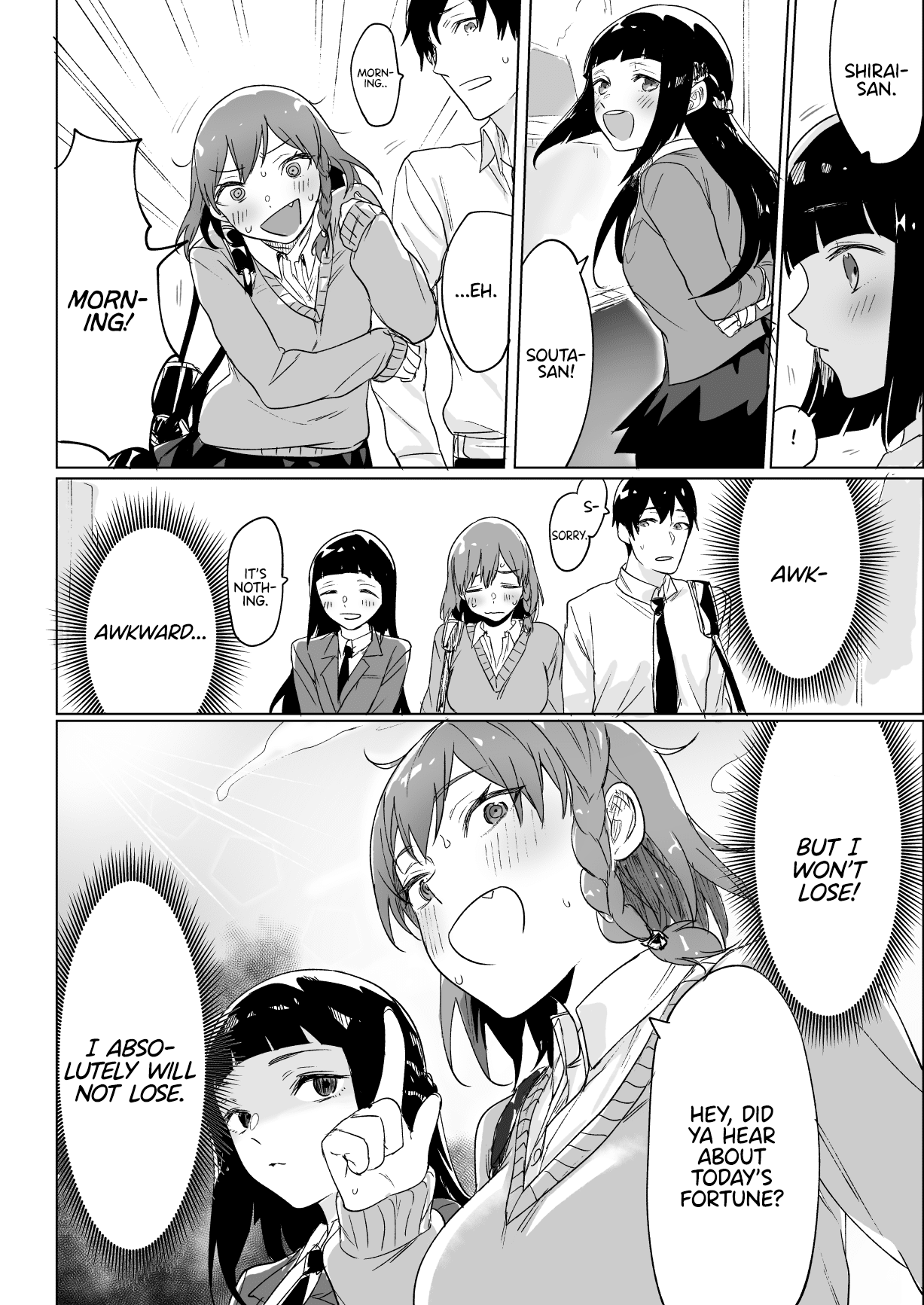 Read The Story of a Losing Heroine Doing Her Best to Win! Manga Online