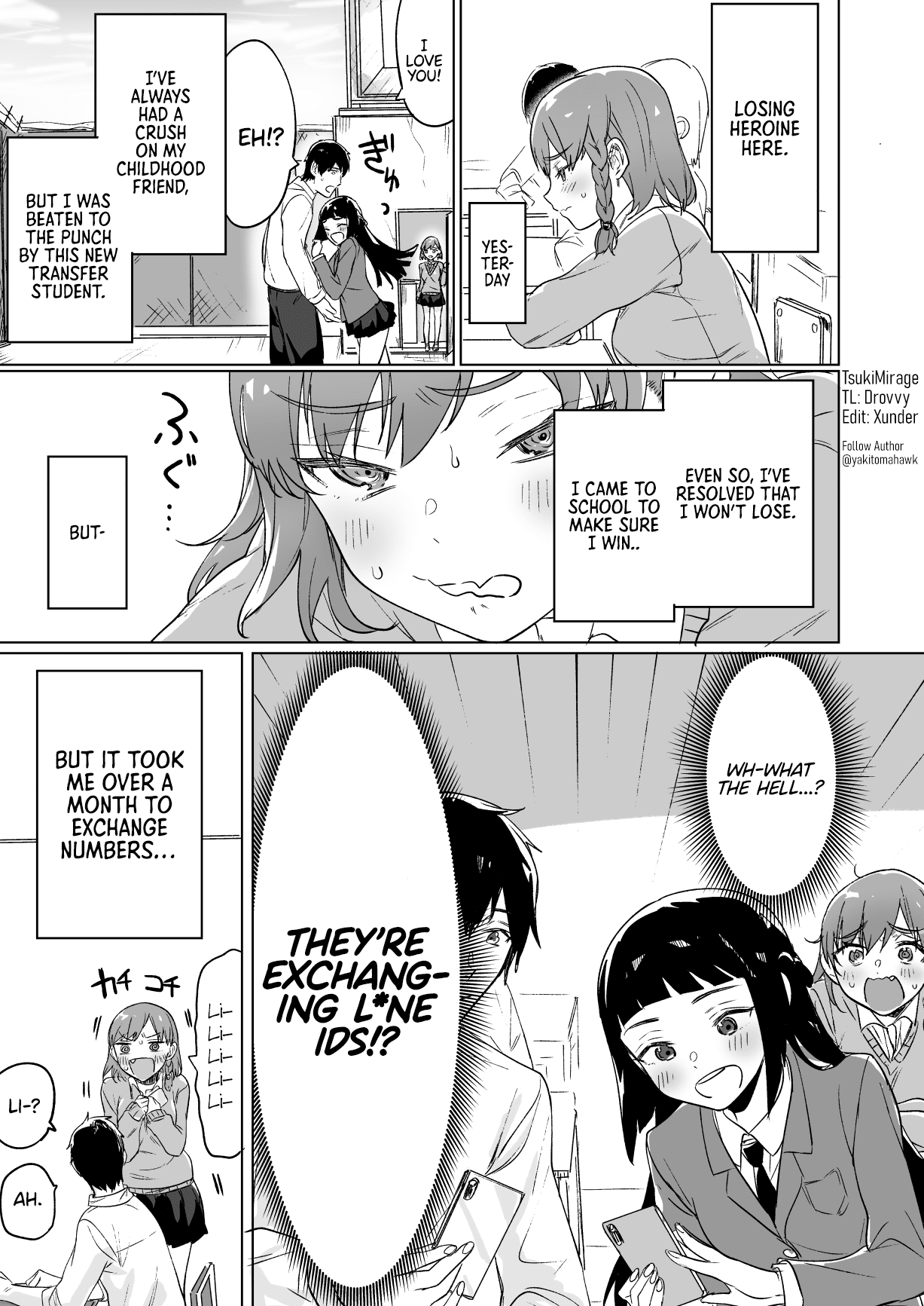 Read The Story of a Losing Heroine Doing Her Best to Win! Manga Online