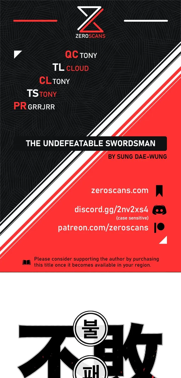 Read The Undefeatable Swordsman Manga Online