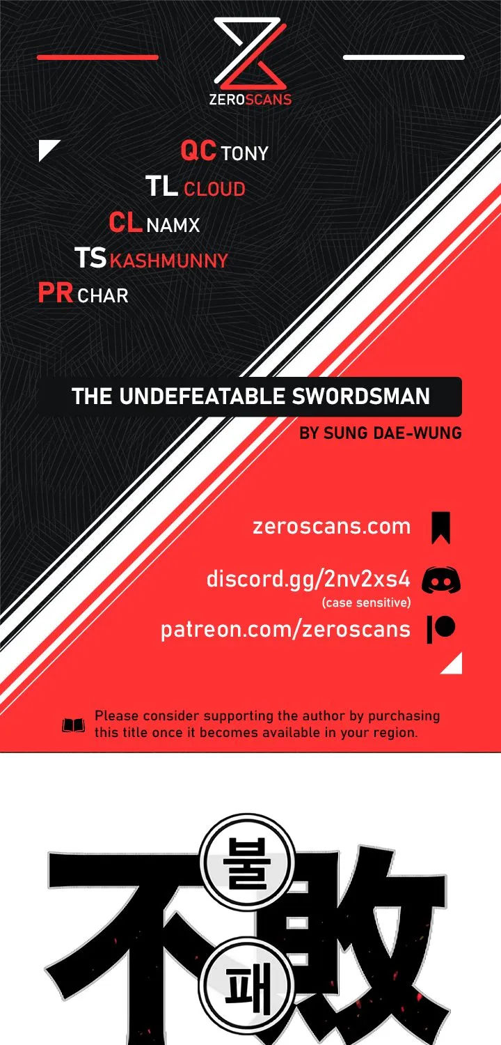 Read The Undefeatable Swordsman Manga Online