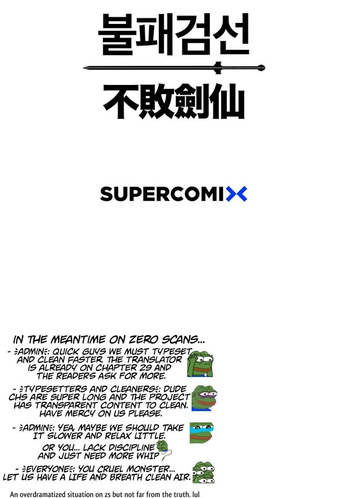 Read The Undefeatable Swordsman Manga Online