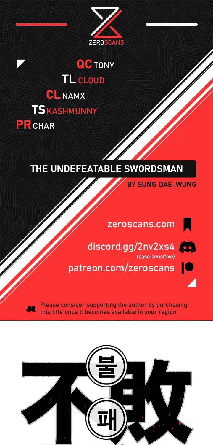 Read The Undefeatable Swordsman Manga Online