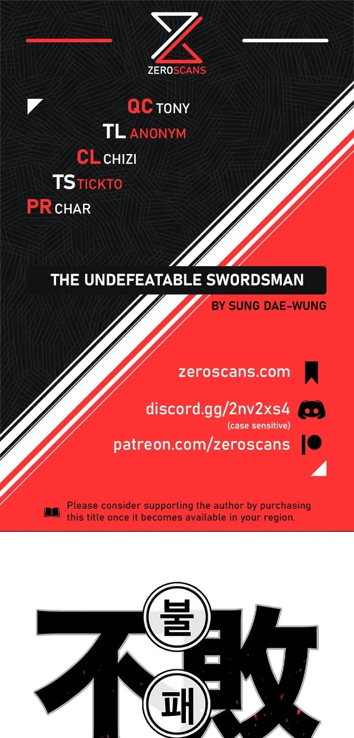 Read The Undefeatable Swordsman Manga Online