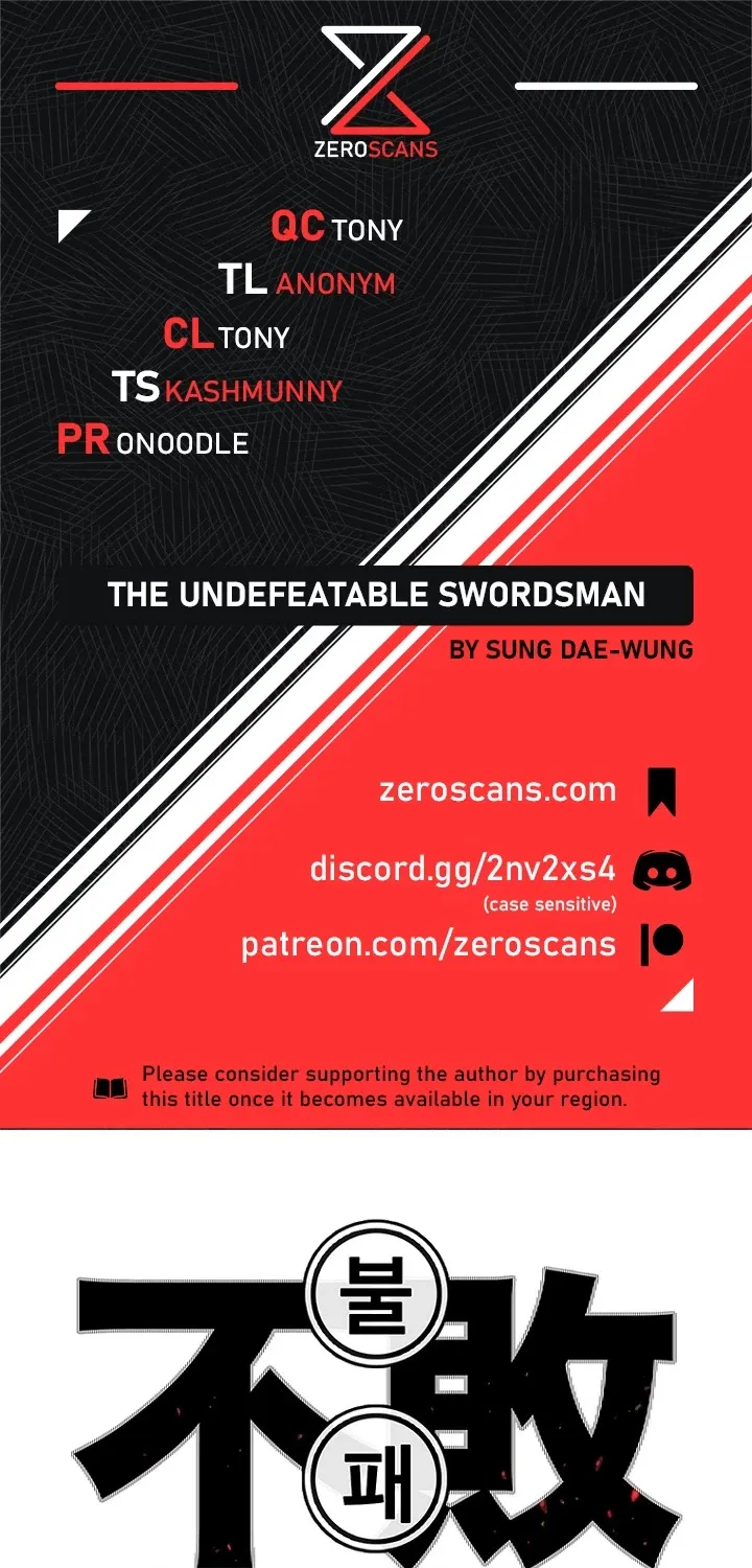 Read The Undefeatable Swordsman Manga Online