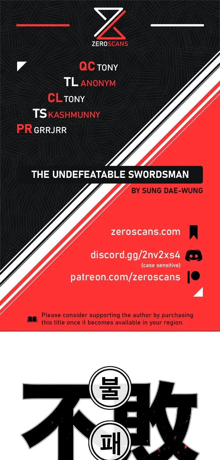 Read The Undefeatable Swordsman Manga Online