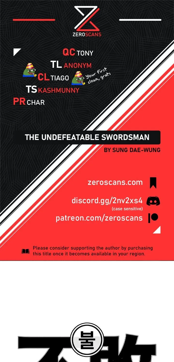 Read The Undefeatable Swordsman Manga Online