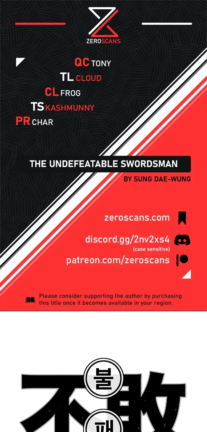 Read The Undefeatable Swordsman Manga Online