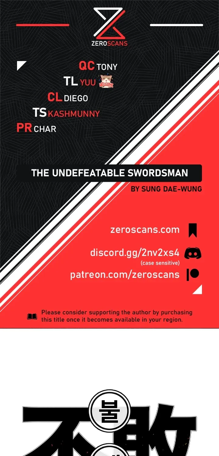 Read The Undefeatable Swordsman Manga Online