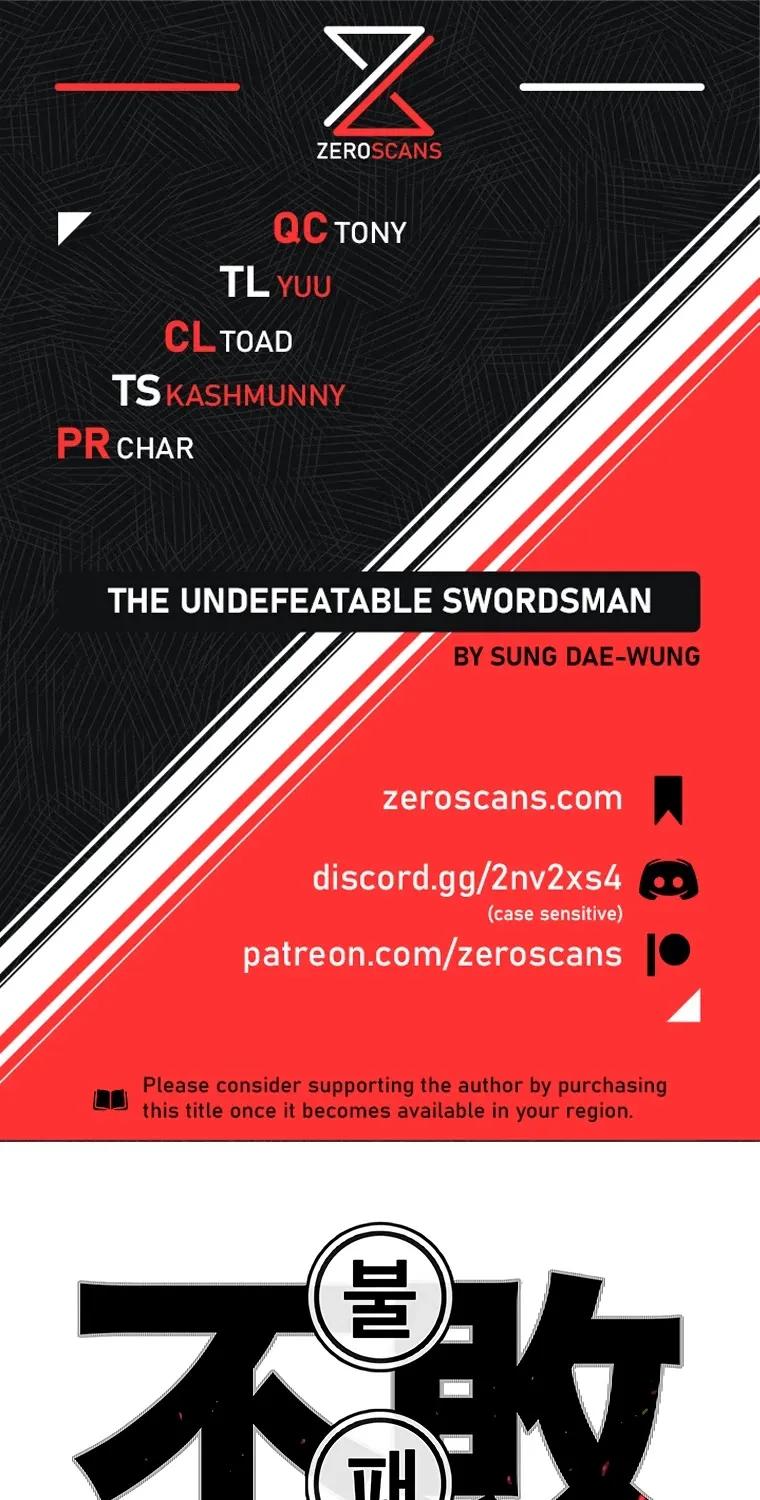 Read The Undefeatable Swordsman Manga Online