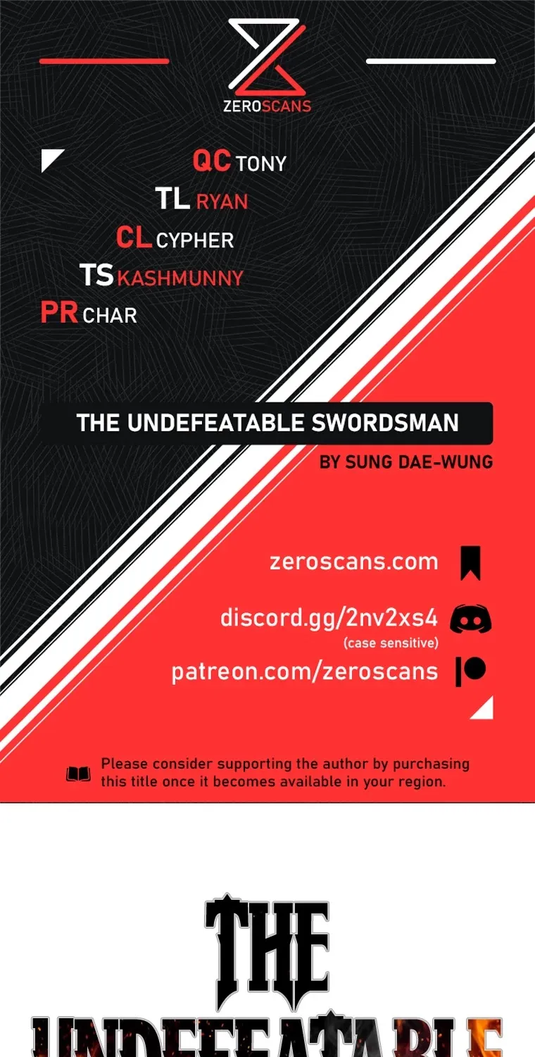 Read The Undefeatable Swordsman Manga Online