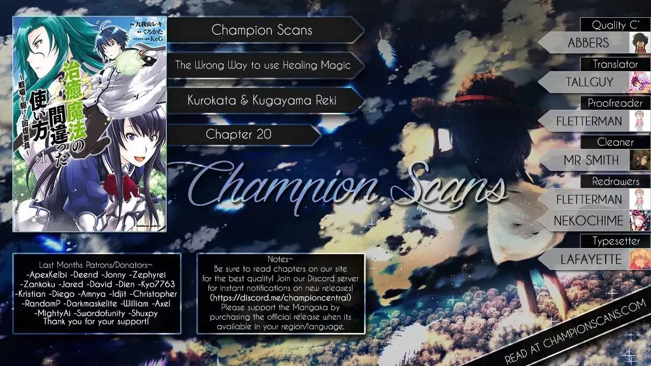 Read The Wrong Way to use Healing Magic Manga Online