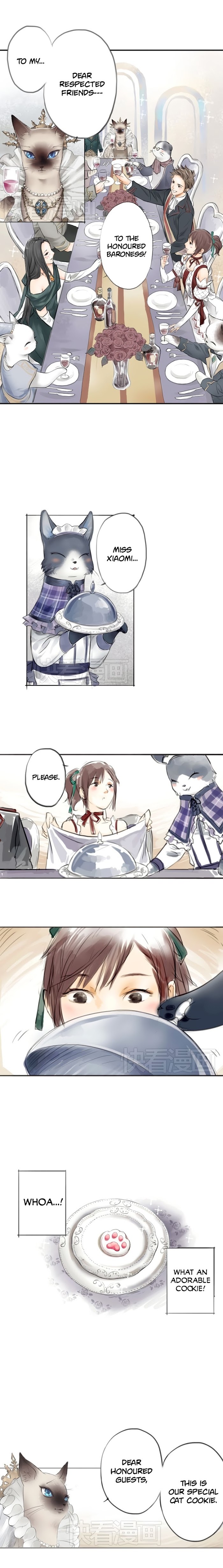 Read Three Cat Cookies Manga Online