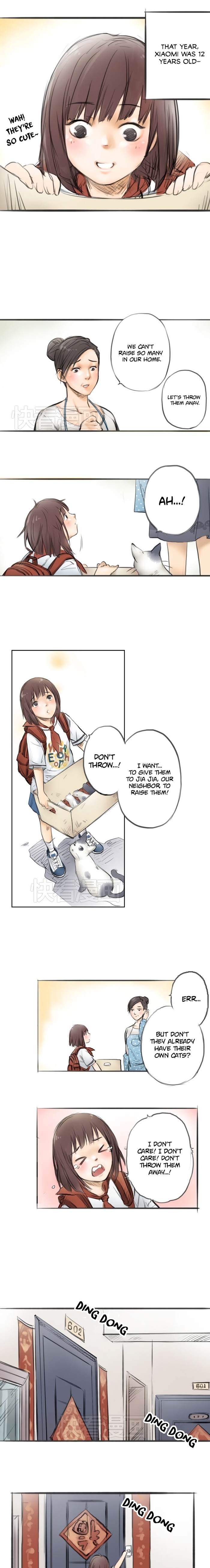 Read Three Cat Cookies Manga Online