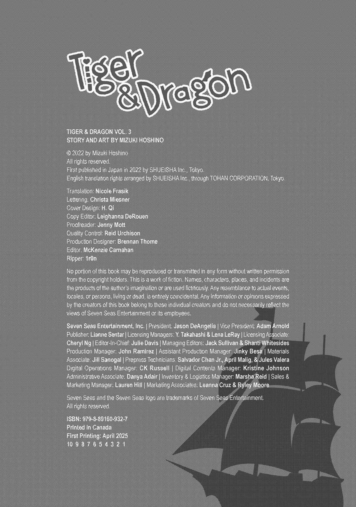 Read Tiger & Dragon Manga Online