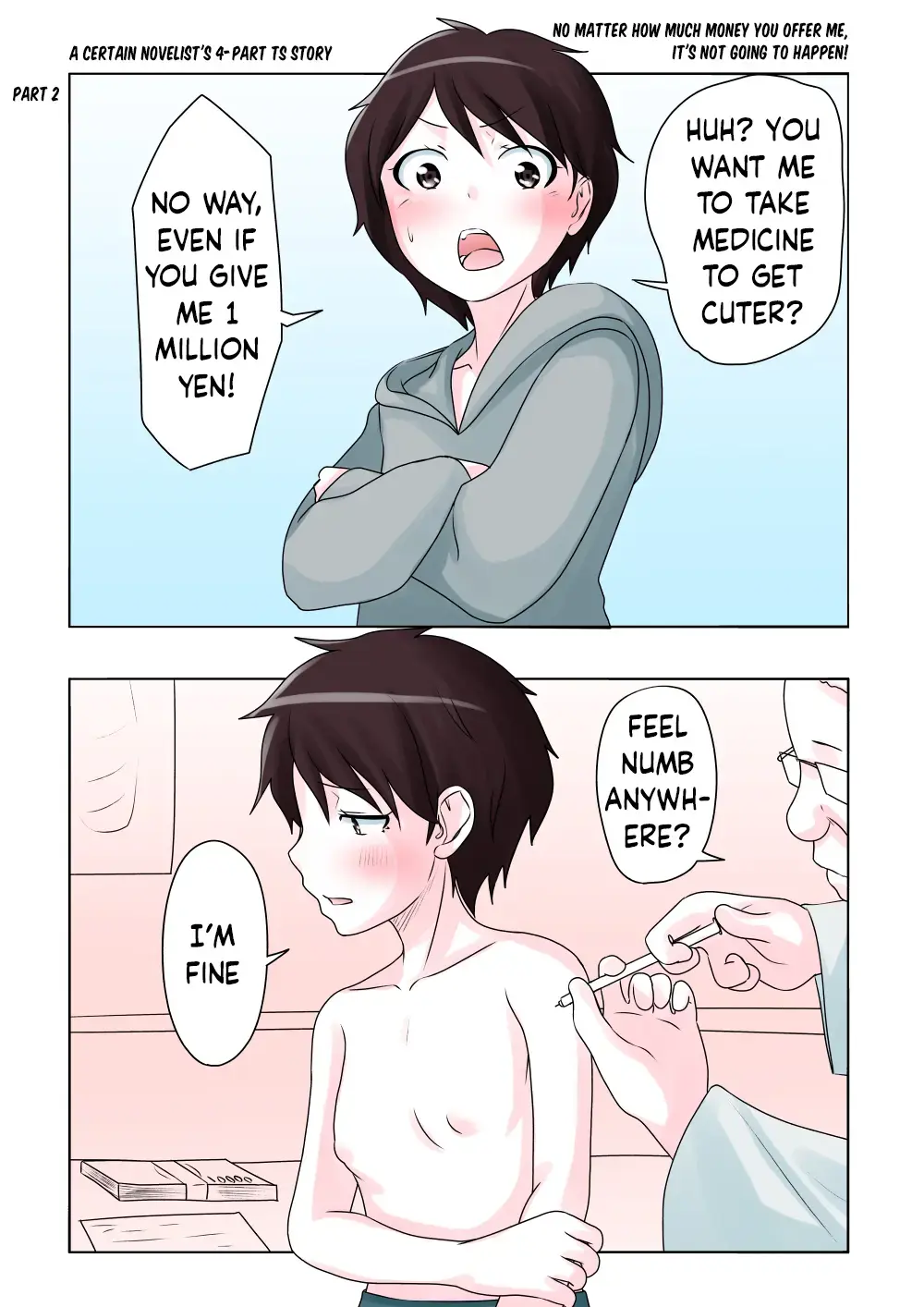 Read To Aru Shousetsuka-san ga Oekaki Haishin-chuu Touka shite Itta TS Neta Yon-ren Manga Online