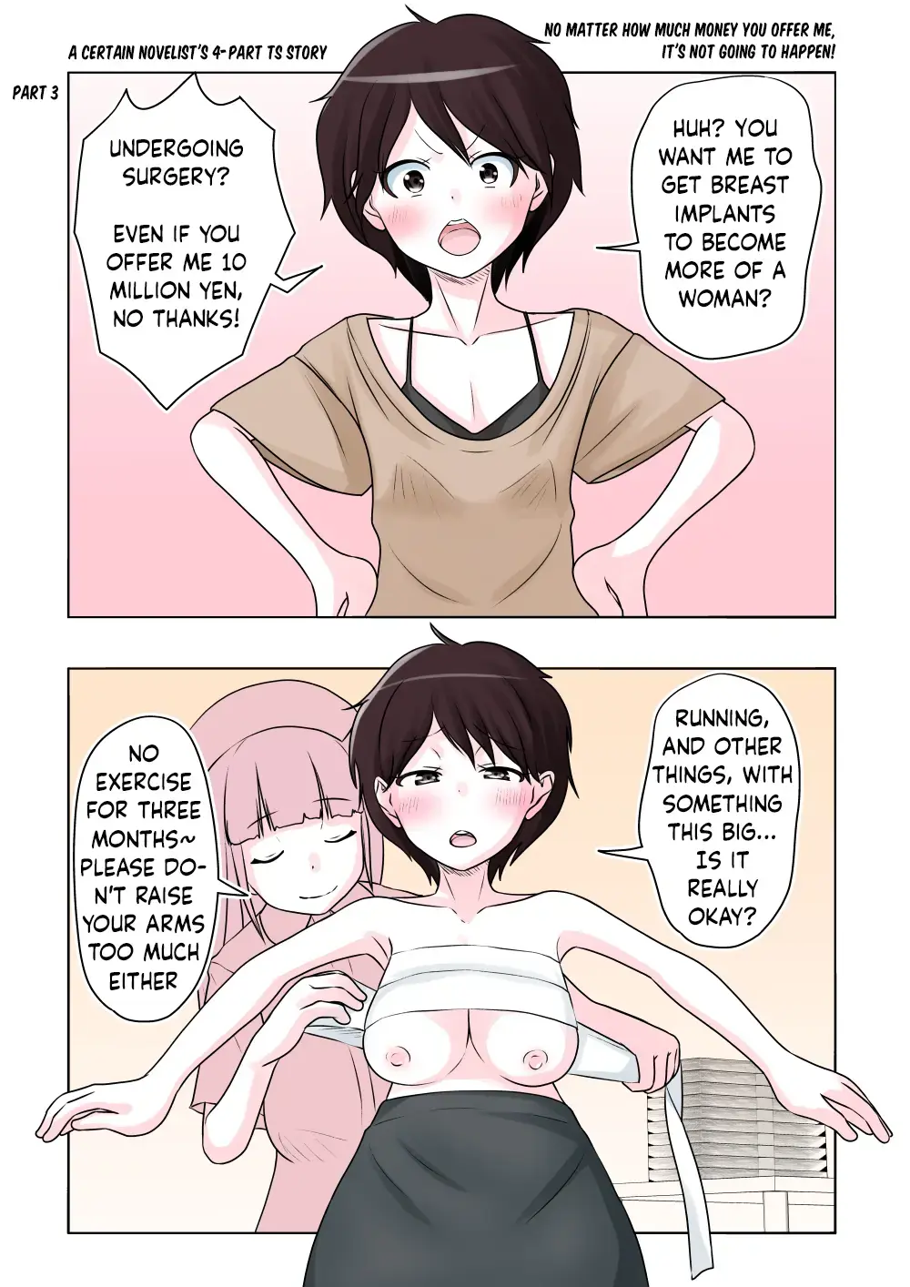 Read To Aru Shousetsuka-san ga Oekaki Haishin-chuu Touka shite Itta TS Neta Yon-ren Manga Online