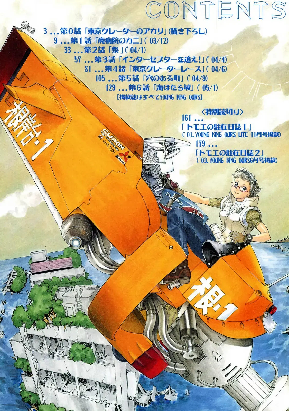 Read Tokyo Crater no Akari Manga Online