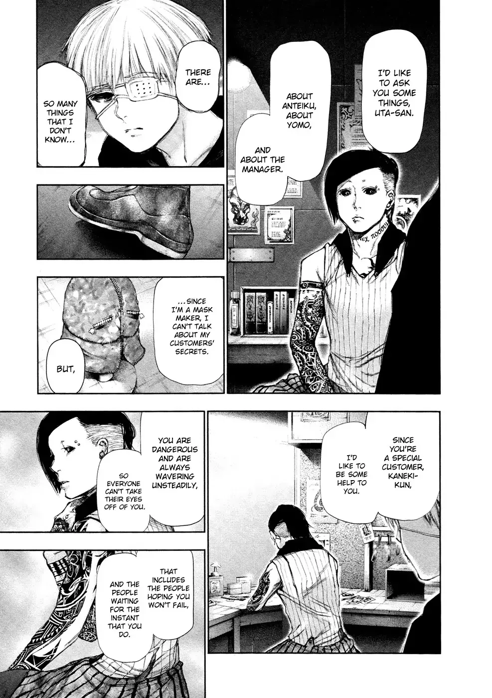 Read Tokyo Ghoul Manga Online