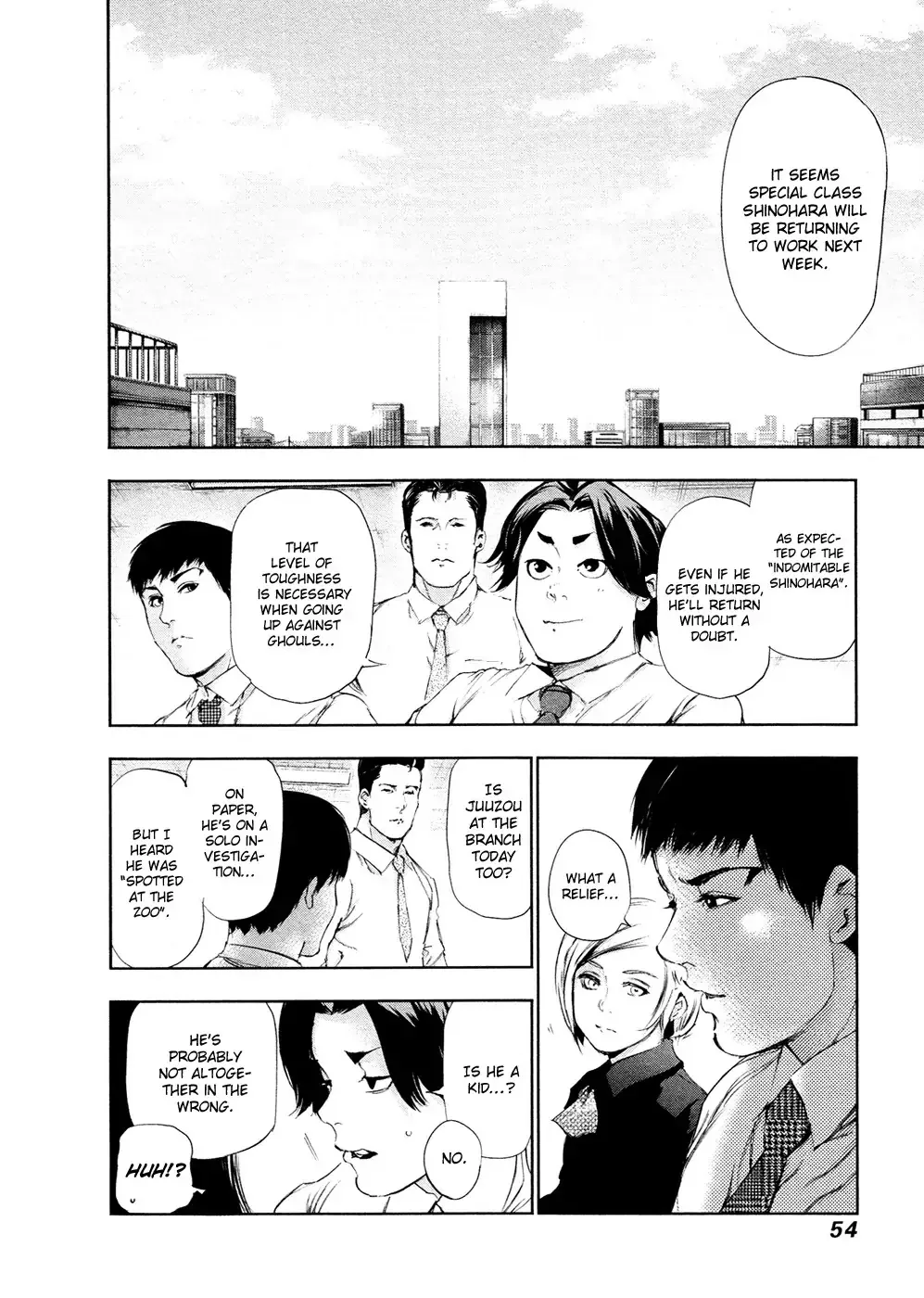 Read Tokyo Ghoul Manga Online