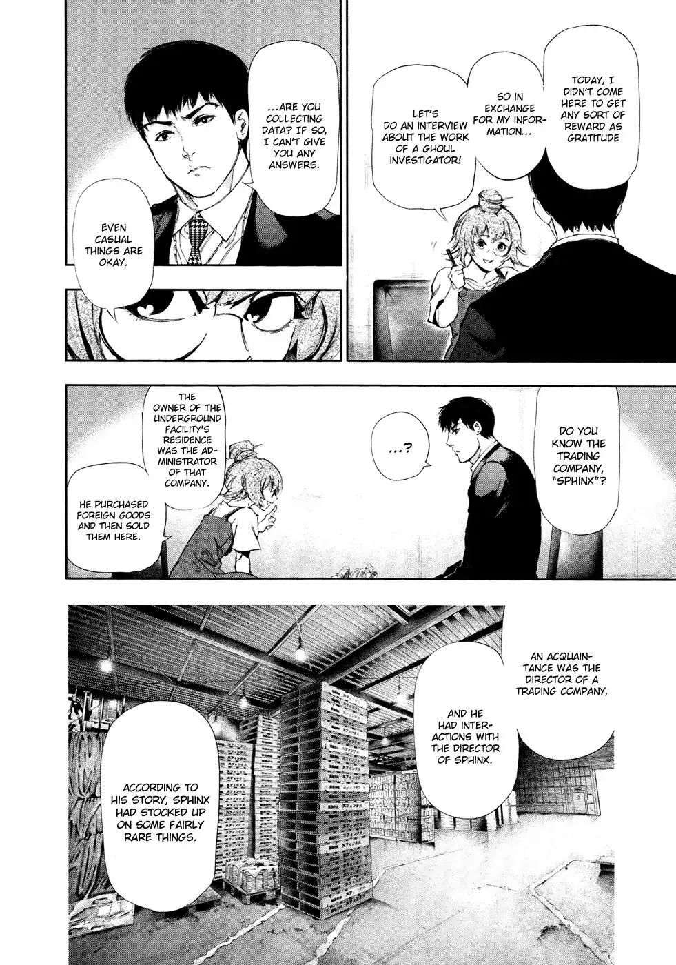 Read Tokyo Ghoul Manga Online