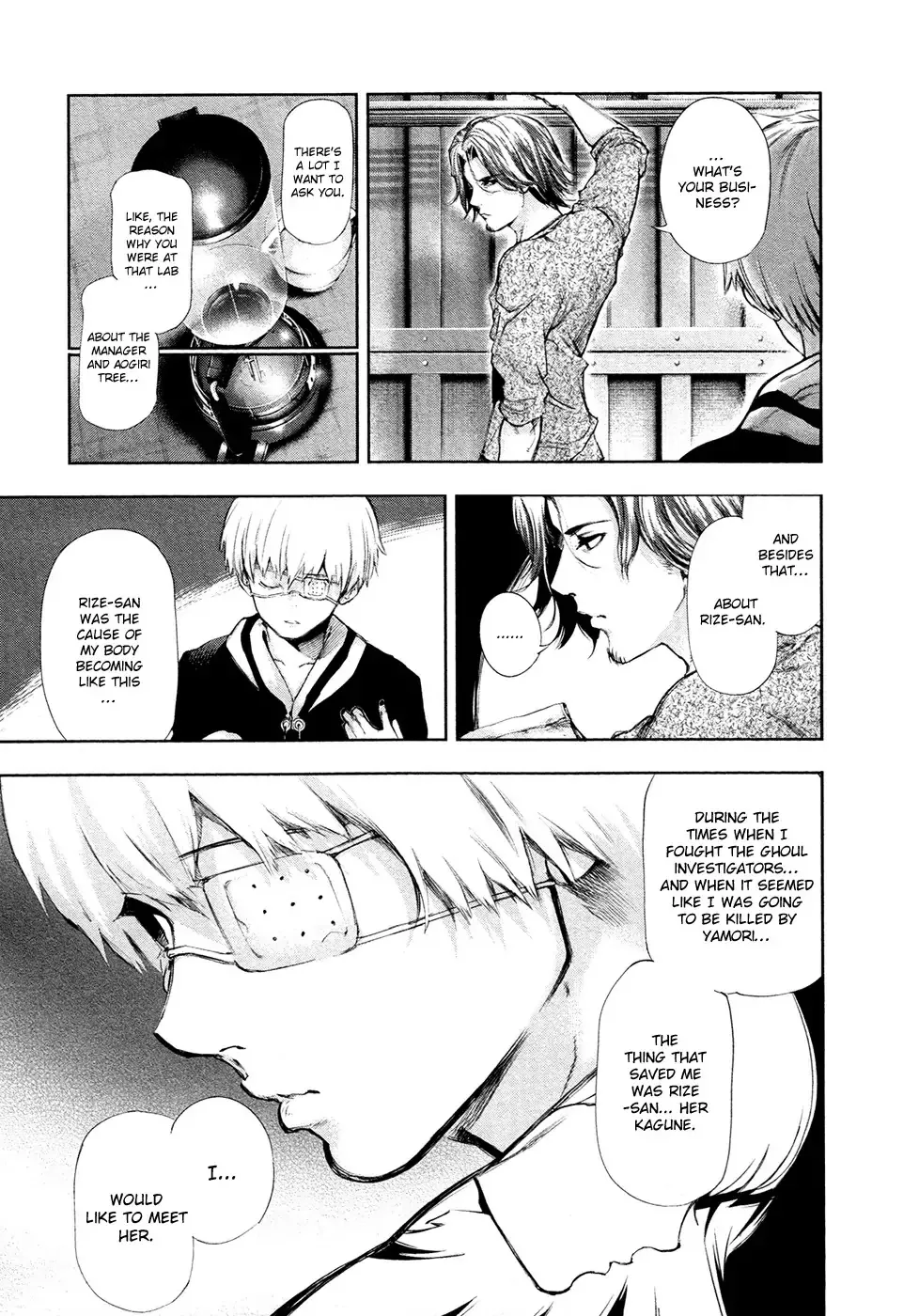 Read Tokyo Ghoul Manga Online