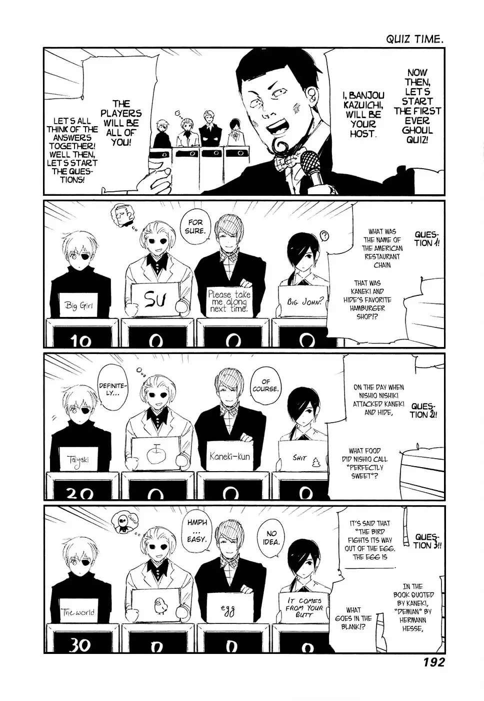 Read Tokyo Ghoul Manga Online