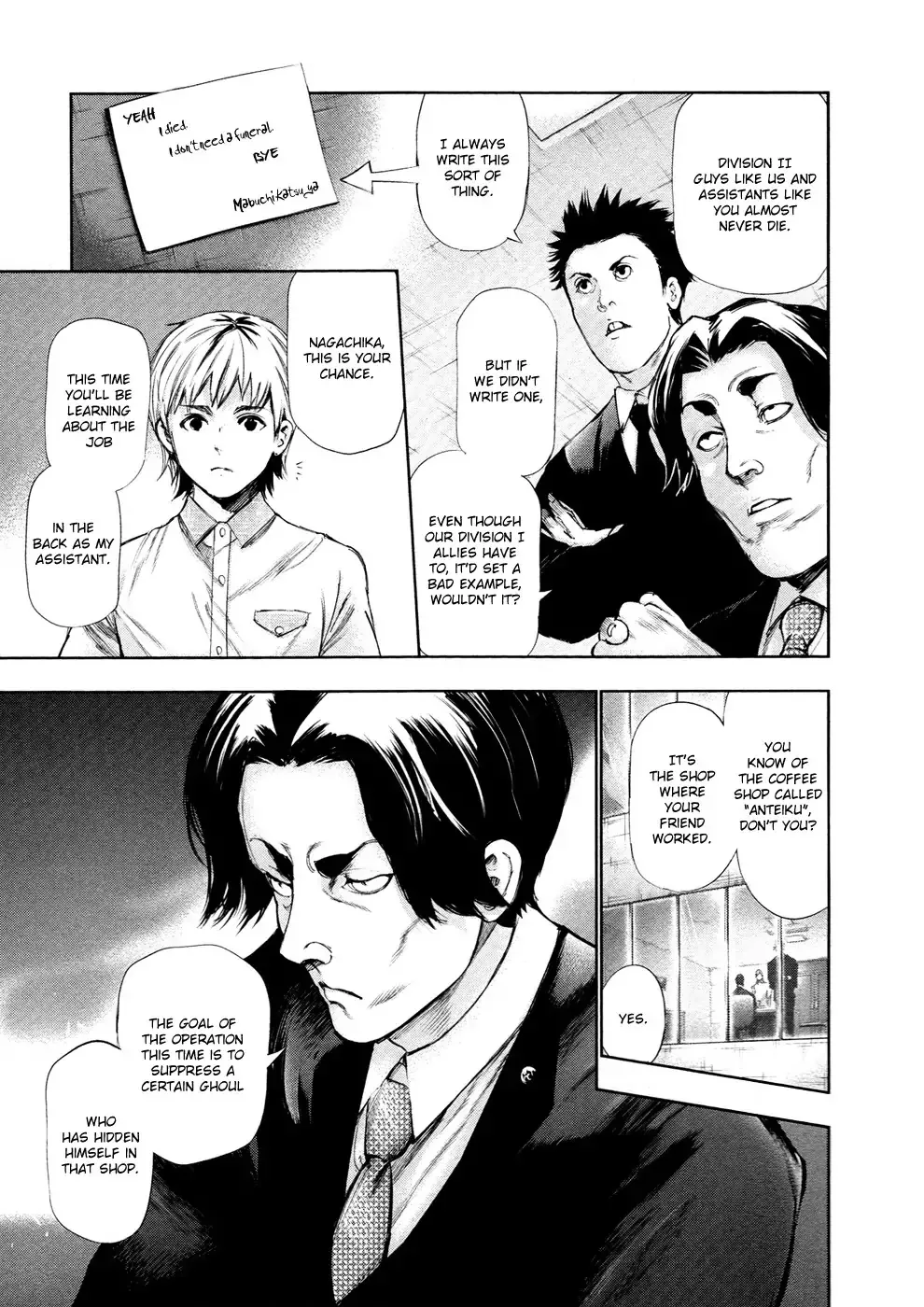 Read Tokyo Ghoul Manga Online