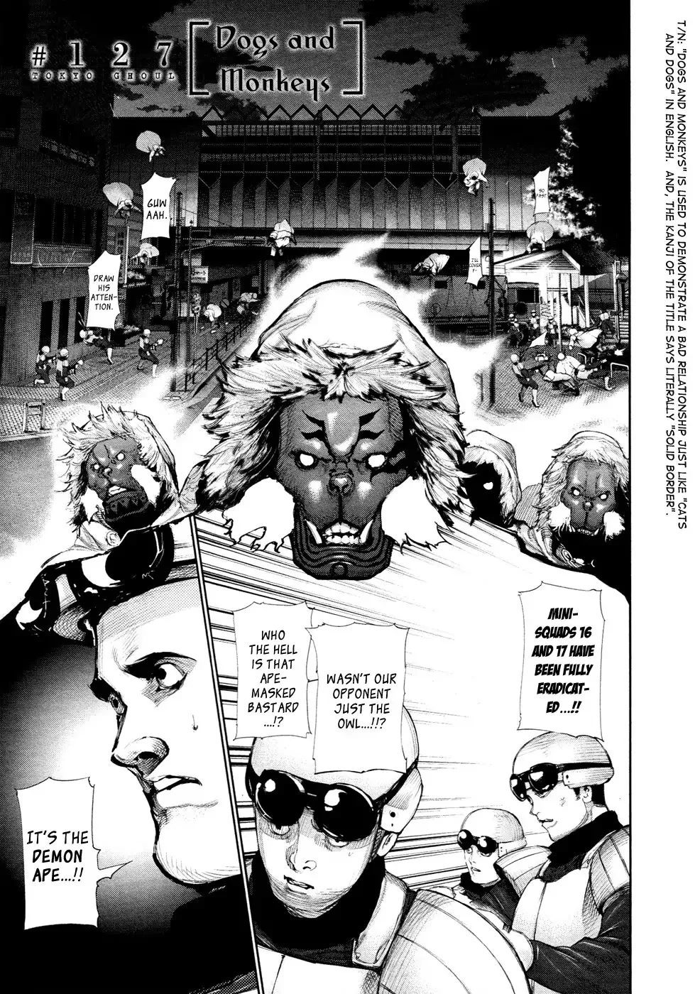 Read Tokyo Ghoul Manga Online