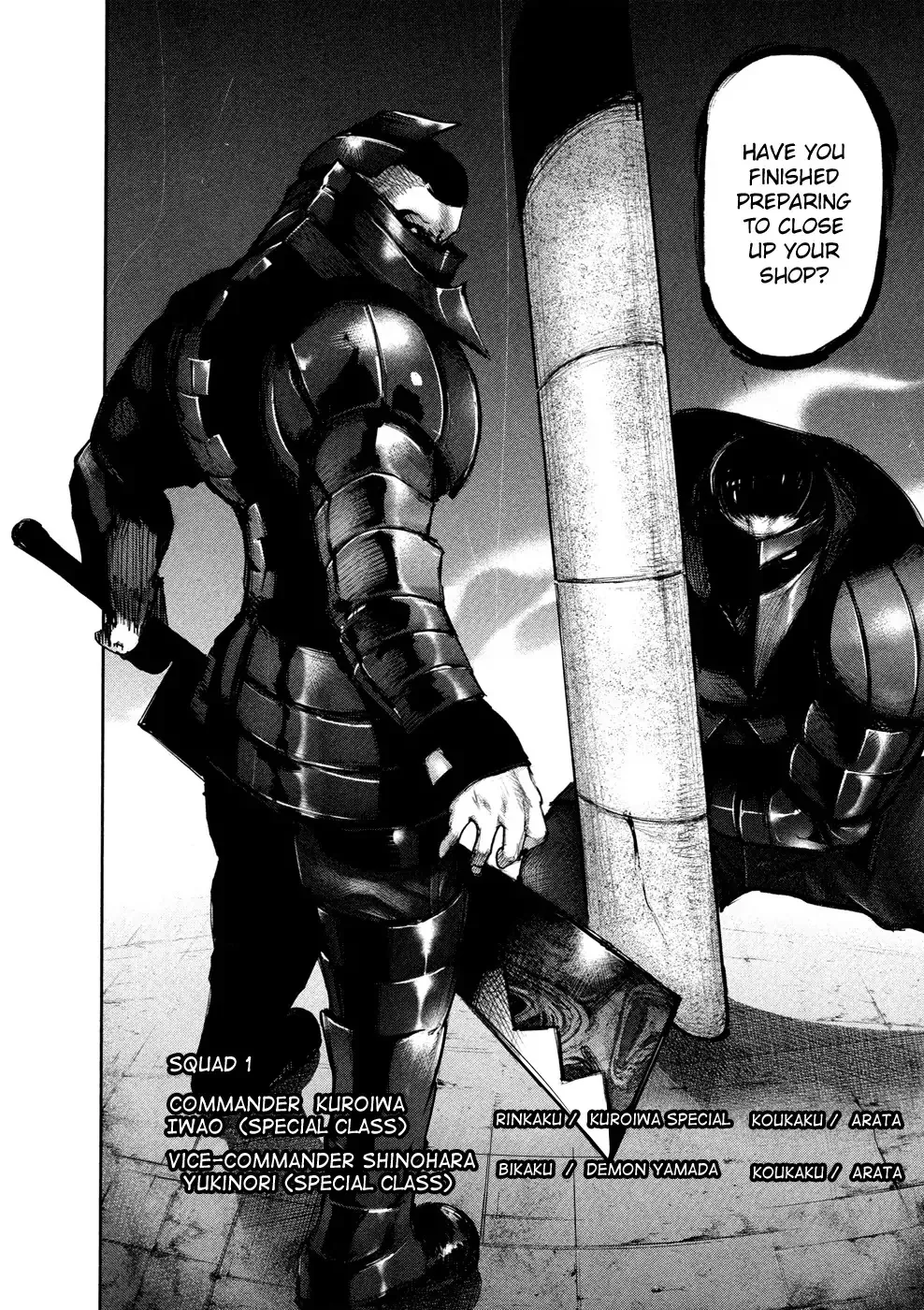 Read Tokyo Ghoul Manga Online
