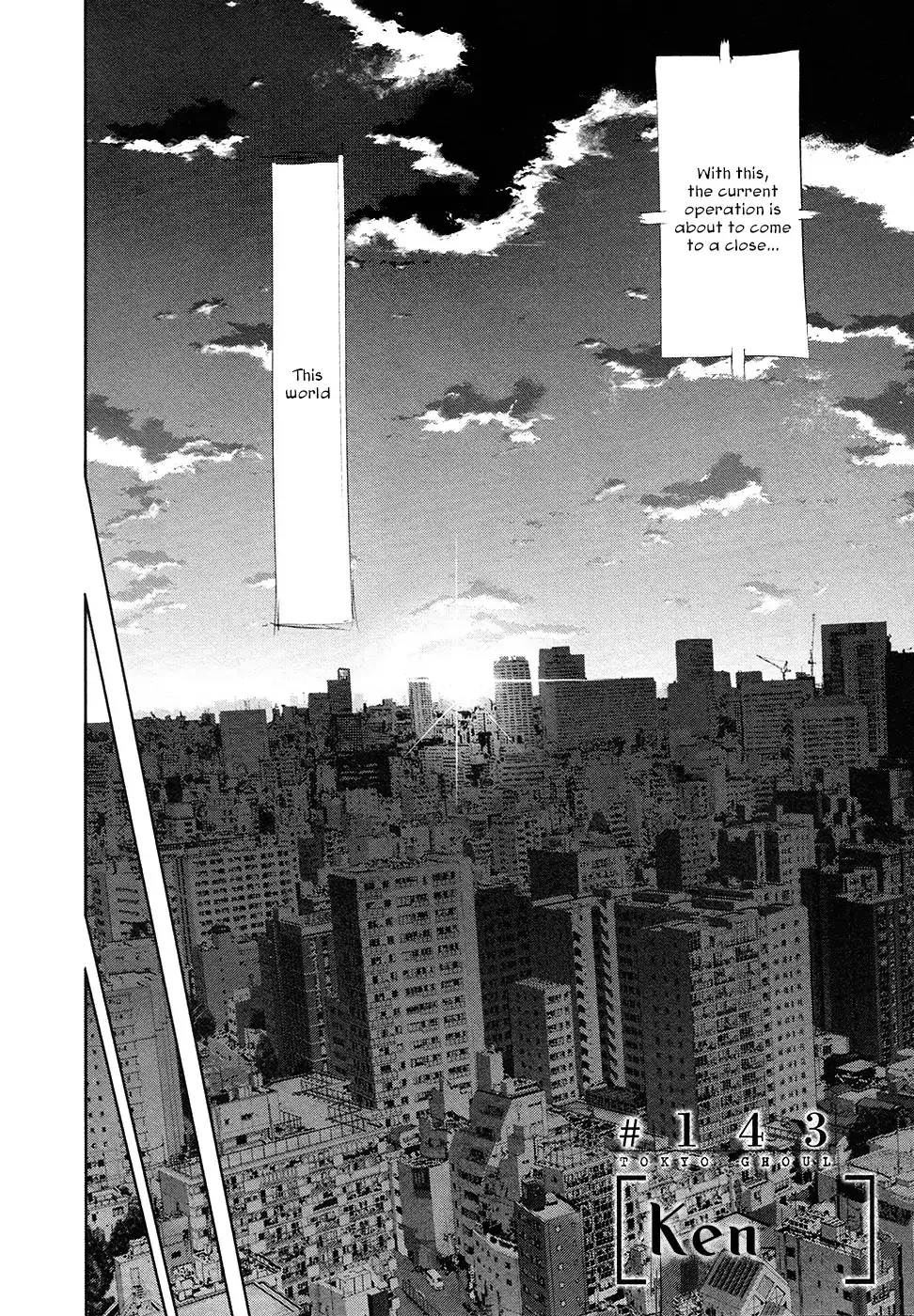 Read Tokyo Ghoul Manga Online