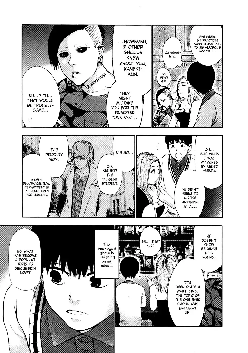 Read Tokyo Ghoul Manga Online