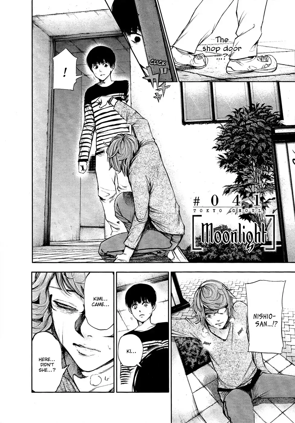 Read Tokyo Ghoul Manga Online