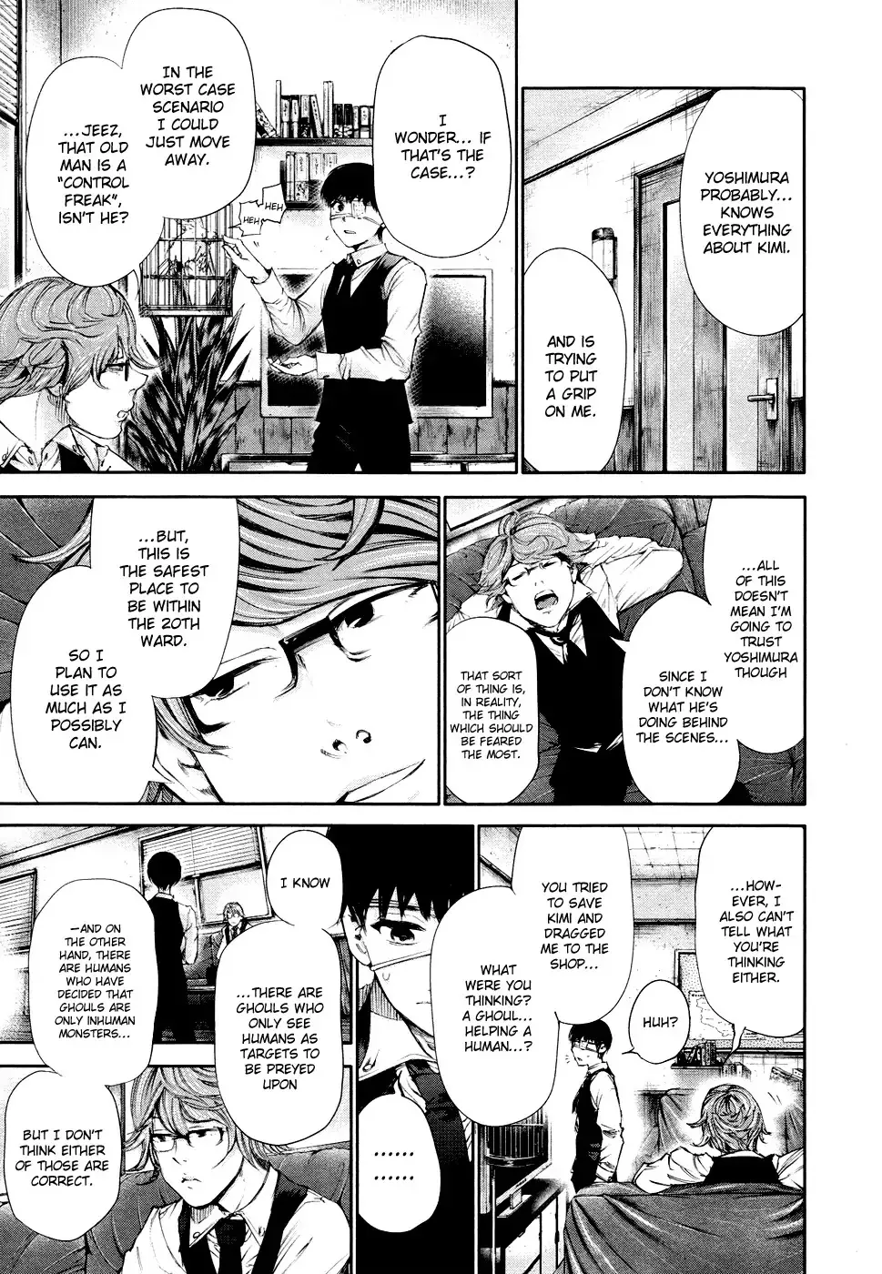 Read Tokyo Ghoul Manga Online