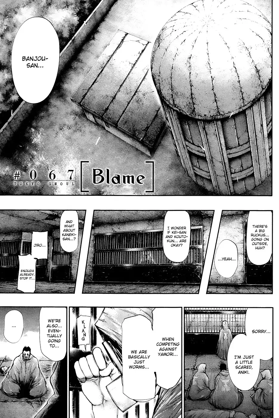 Read Tokyo Ghoul Manga Online