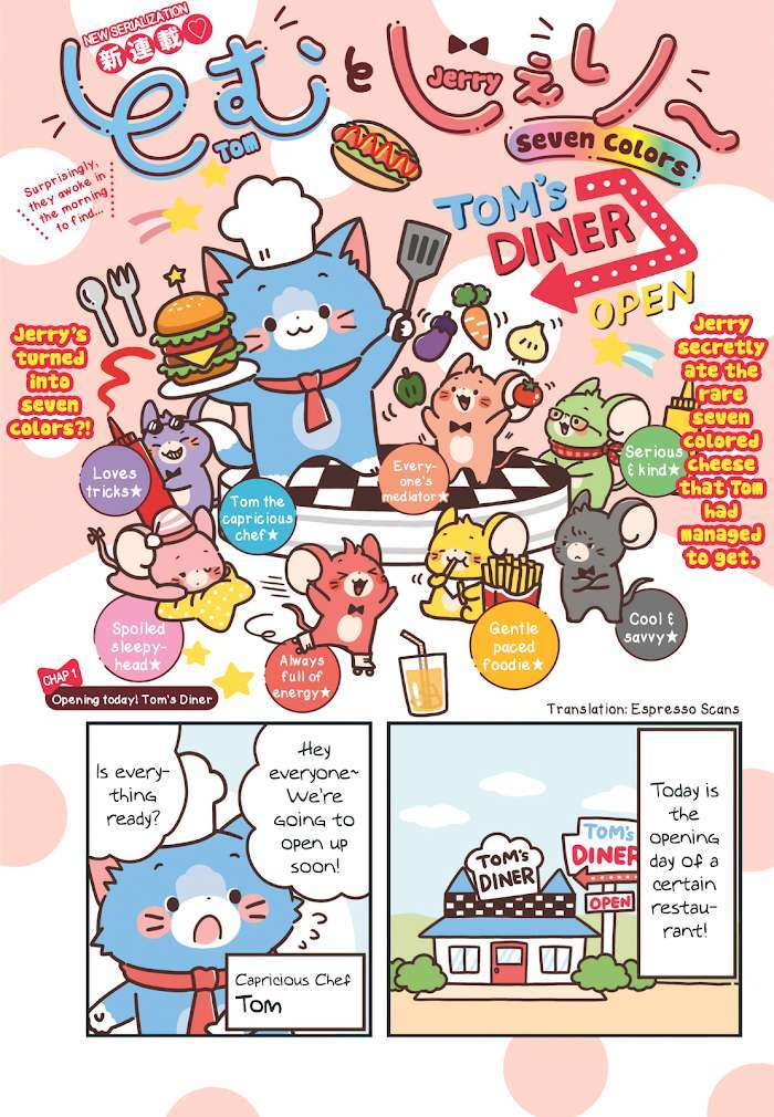 Read Tom & Jerry- Nanairo Manga Online