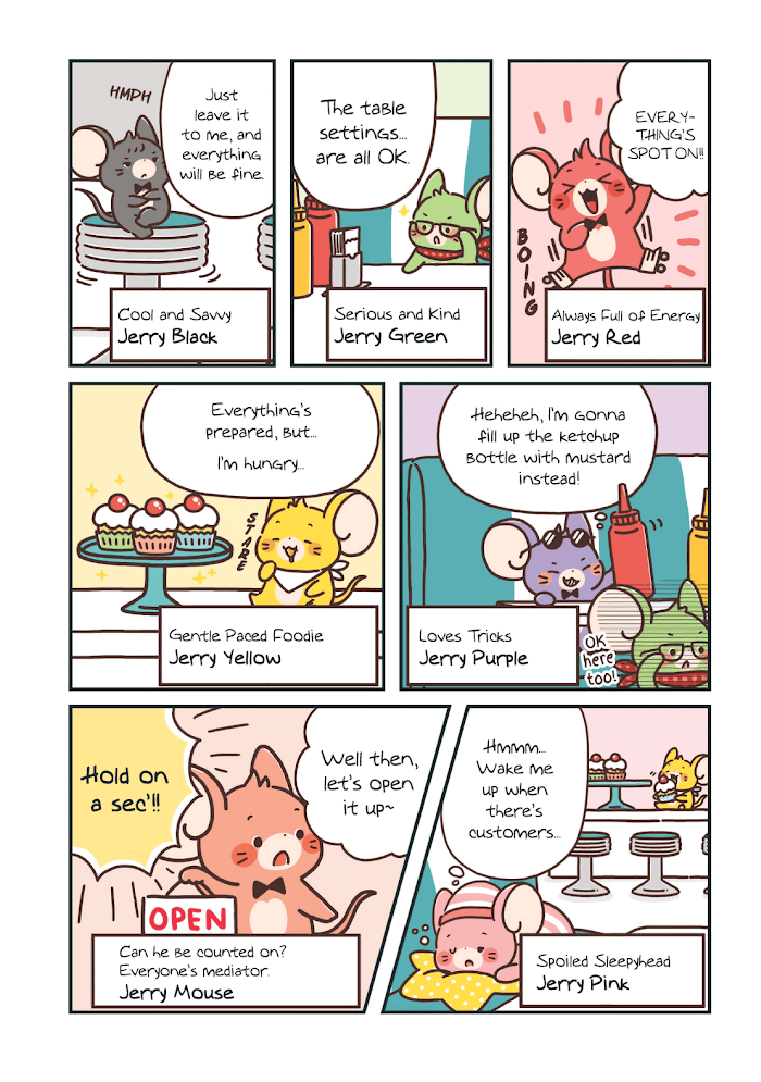 Read Tom & Jerry- Nanairo Manga Online