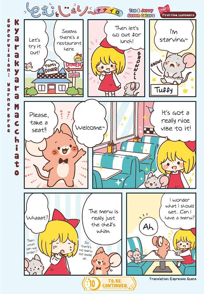 Read Tom & Jerry- Nanairo Manga Online