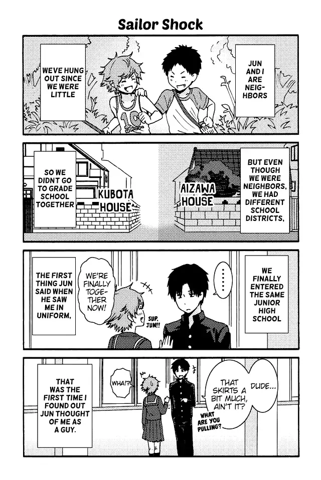 Read Tomo Chan Wa Onnanoko Manga Online