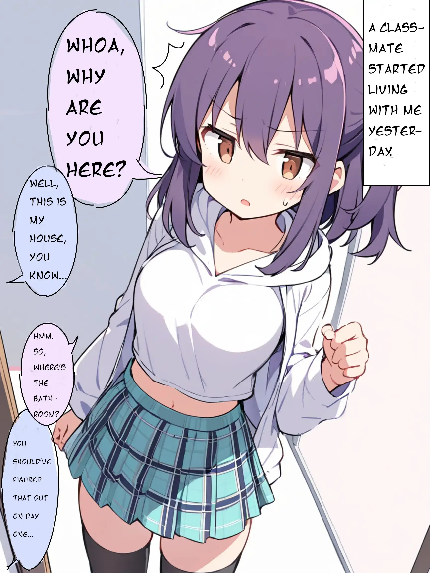 Read Totsuzen Imouto ni Natta Doukyuusei to Doukyo Suru Koto ni Natta Hanashi Manga Online