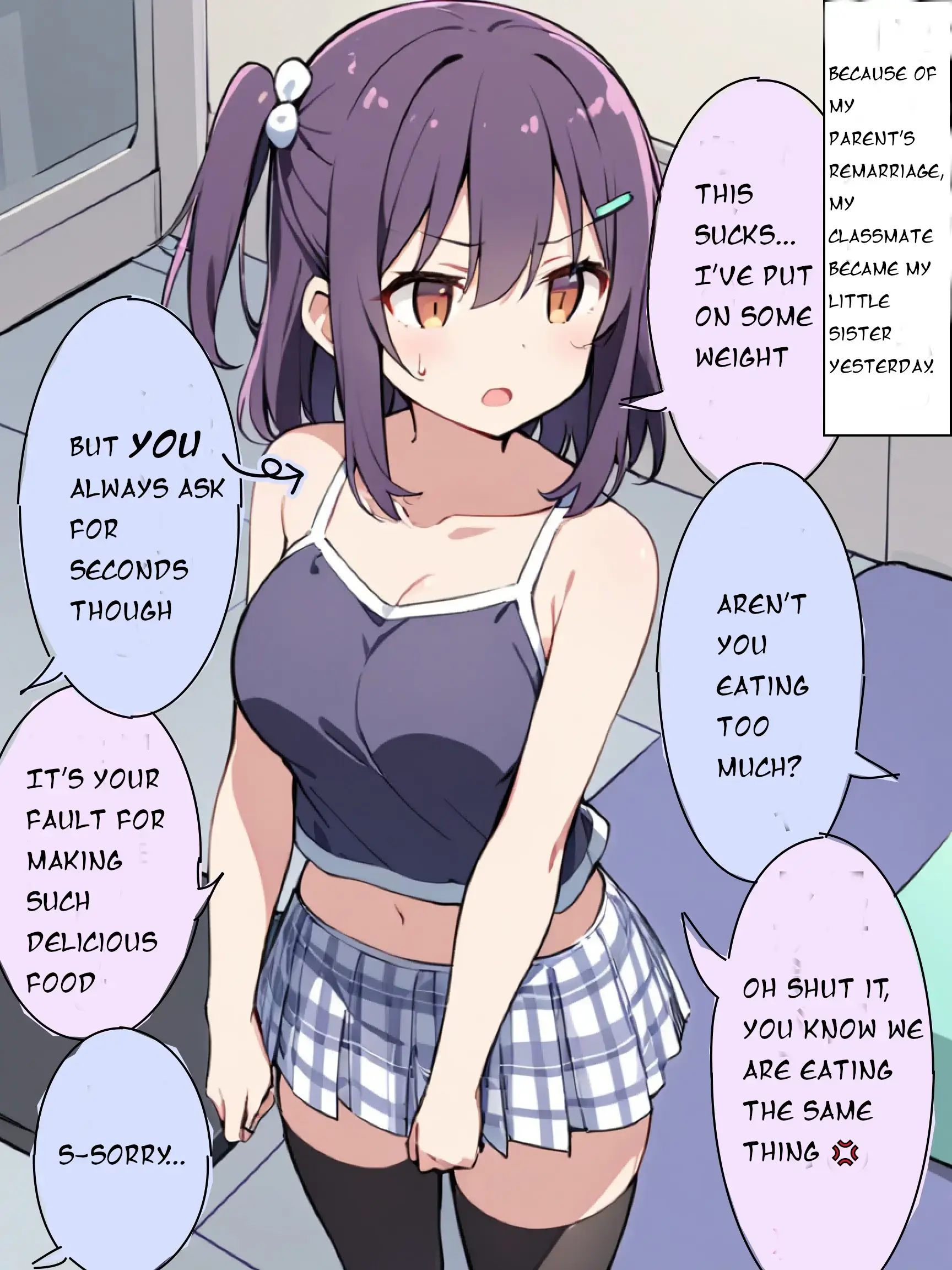 Read Totsuzen Imouto ni Natta Doukyuusei to Doukyo Suru Koto ni Natta Hanashi Manga Online