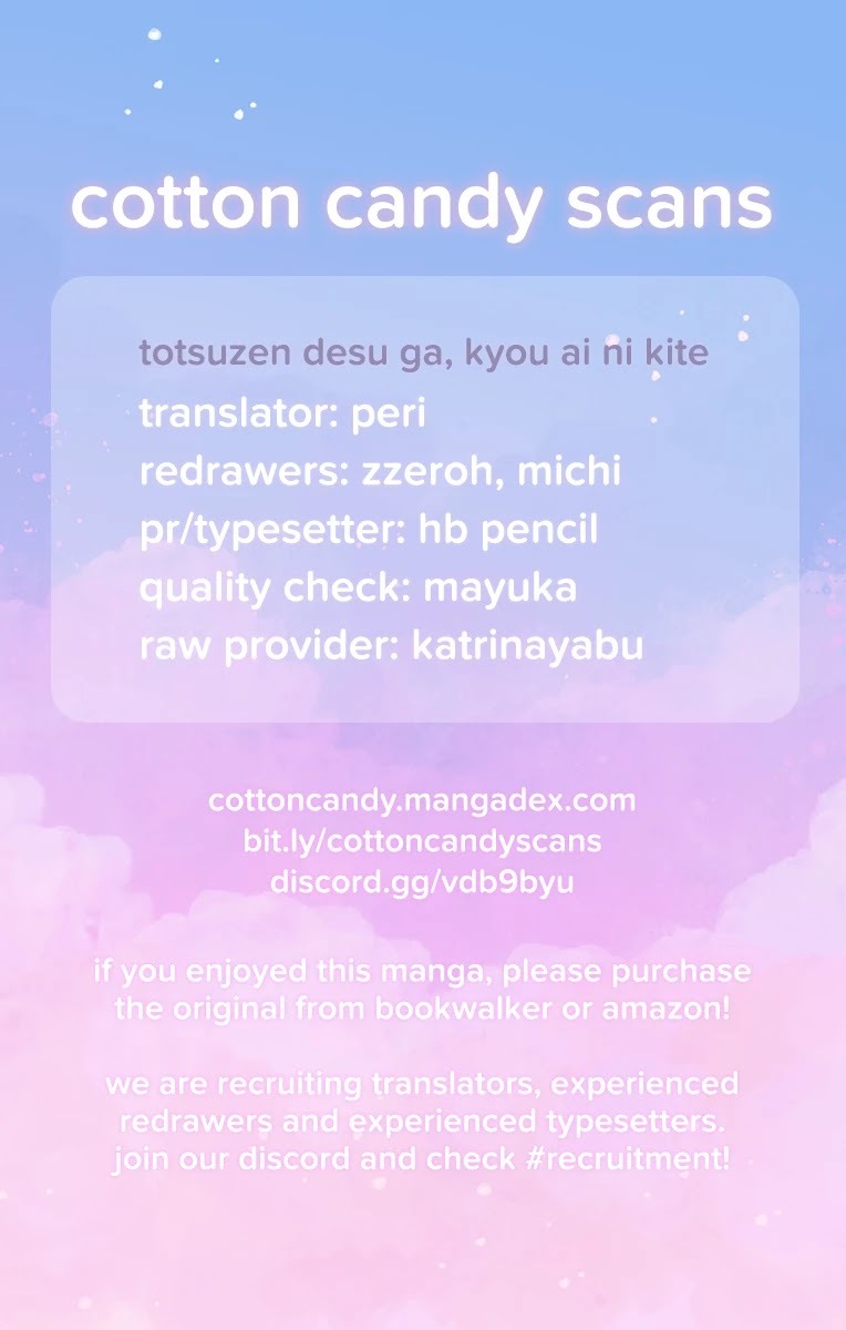 Read Totsuzen desu ga, Kyou Ai ni Kite Manga Online