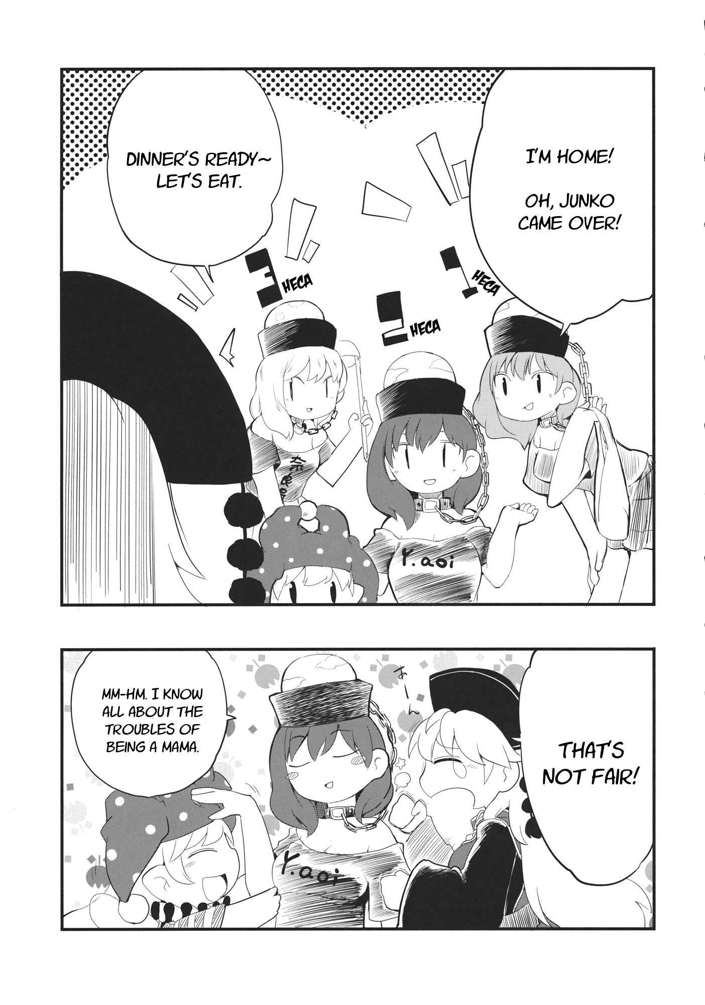 Read Touhou - Heca-chan to Issho! (Doujinshi) Manga Online