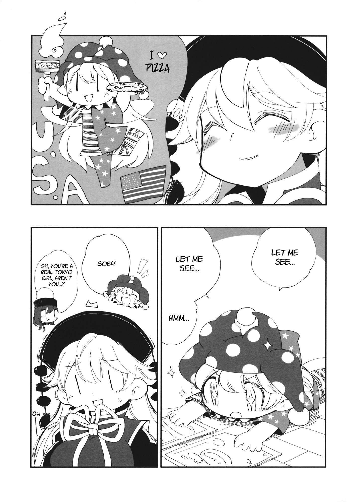 Read Touhou - Heca-chan to Issho! (Doujinshi) Manga Online
