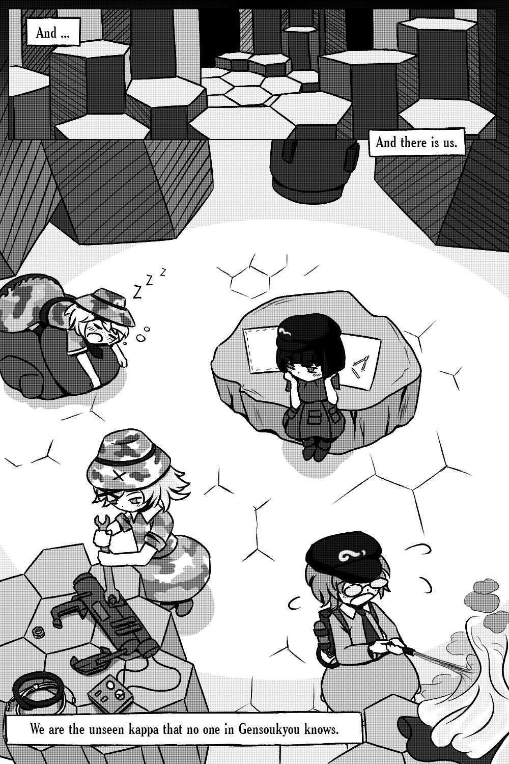 Read Touhou - Kappa-Squad Manga Online