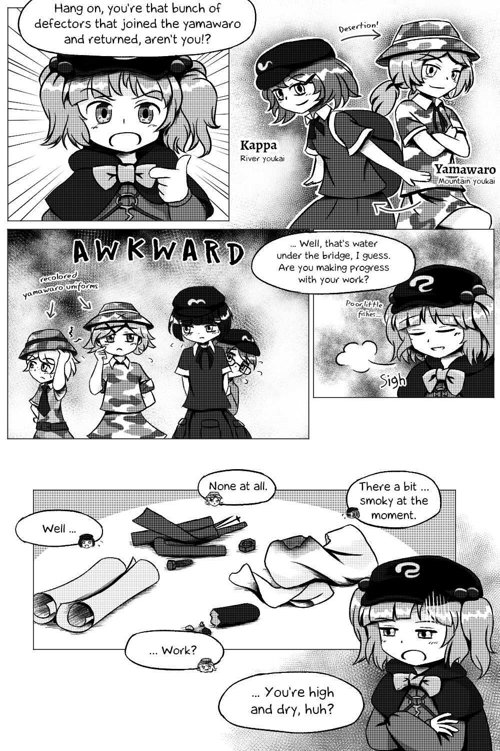 Read Touhou - Kappa-Squad Manga Online