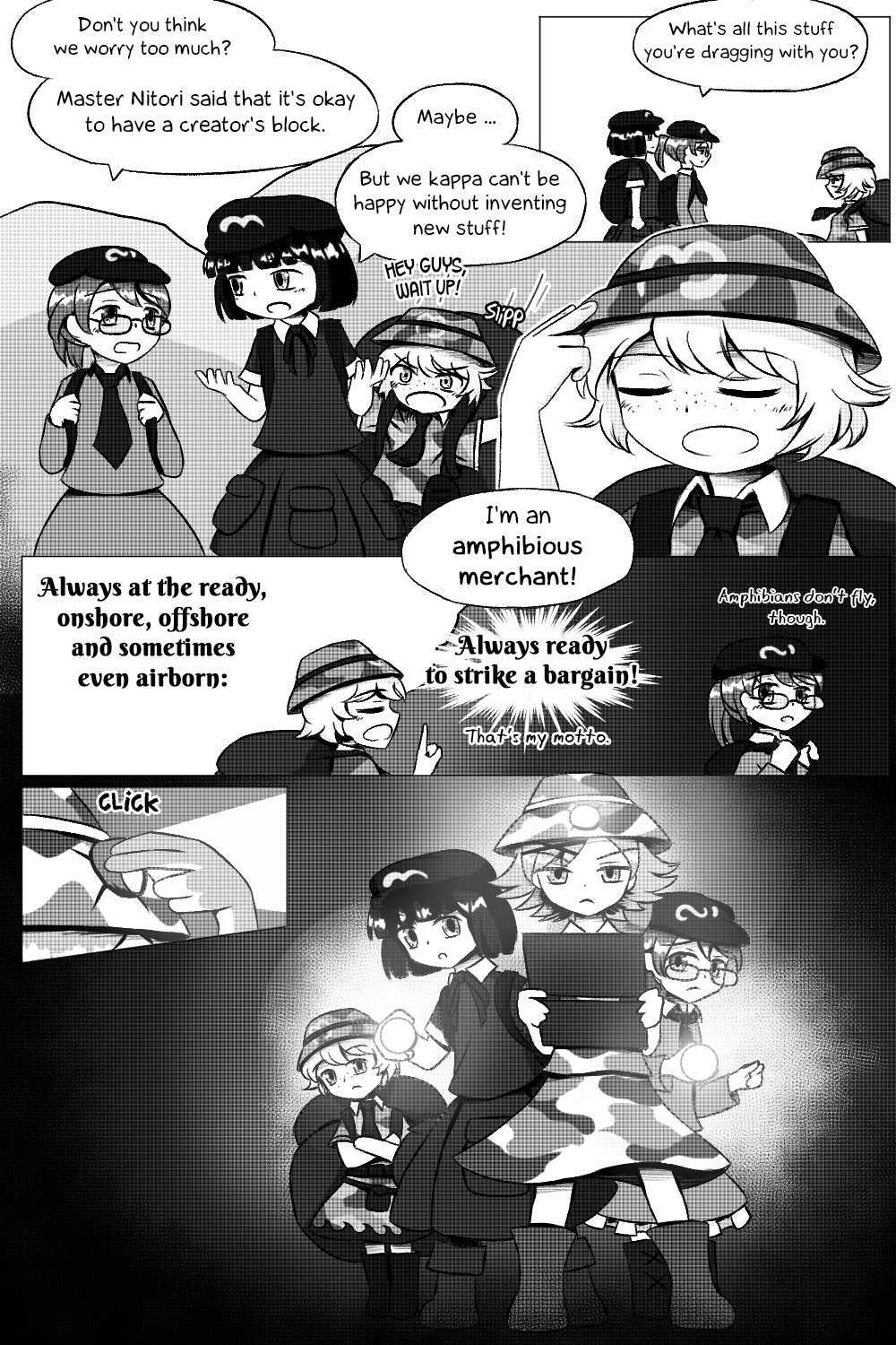 Read Touhou - Kappa-Squad Manga Online