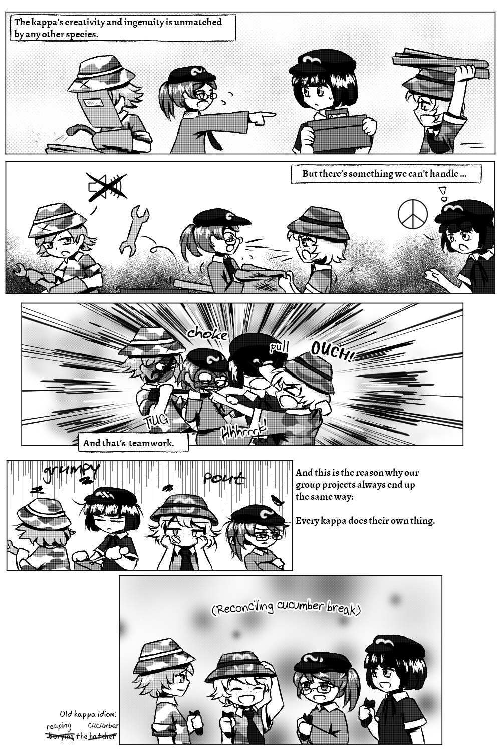 Read Touhou - Kappa-Squad Manga Online